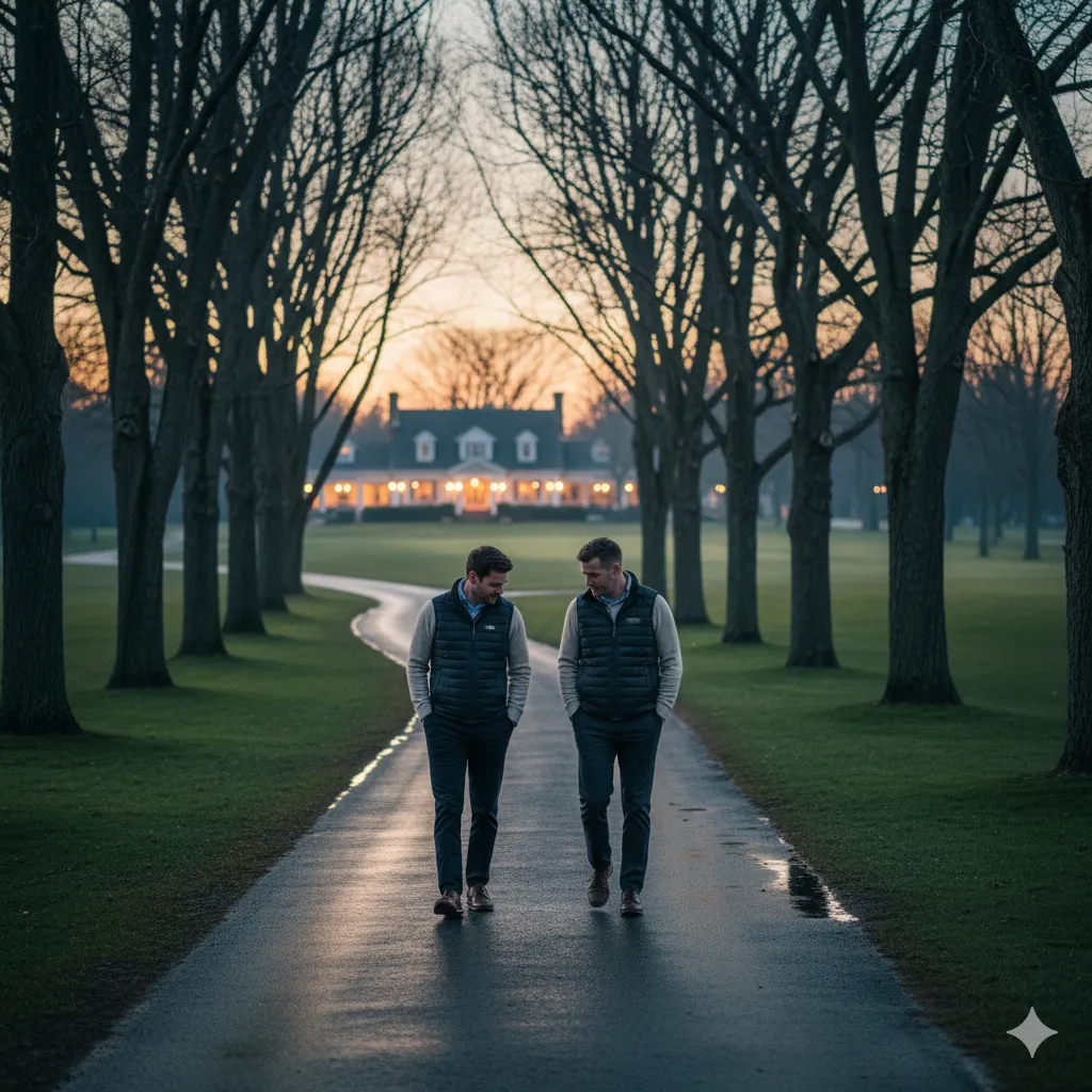 Men’s Mental Caddie — quiet work between shots